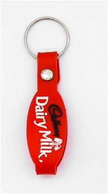 Silicon Keychains: Embossed Double Side