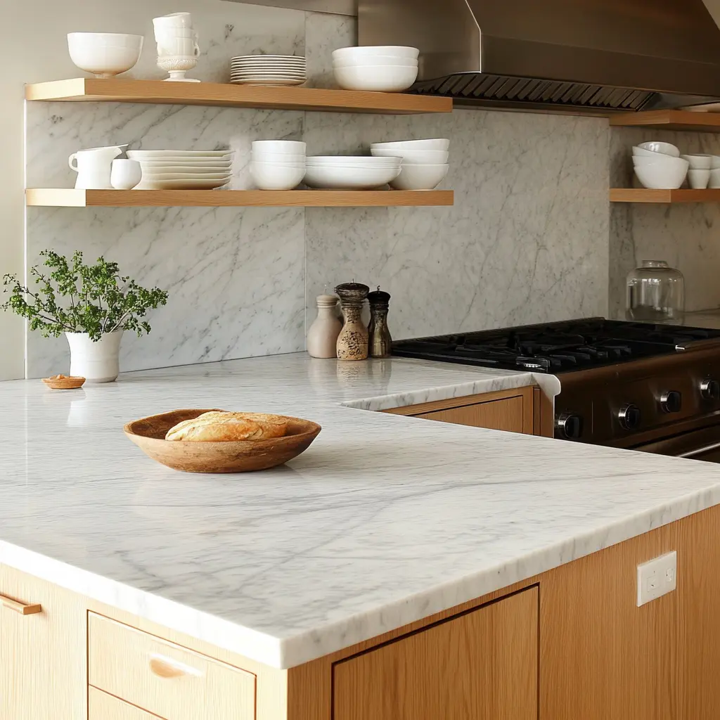 White Carrara Marble